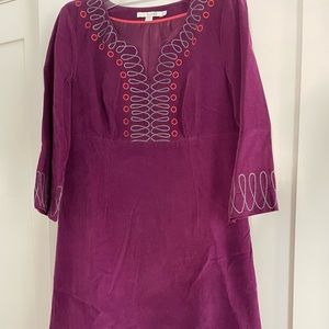 Boden Purple Short Dress